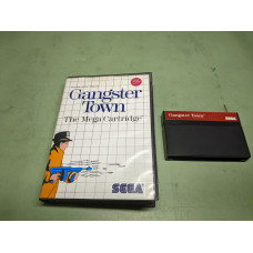 Gangster Town Sega Master System Cartridge and Case