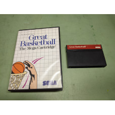 Great Basketball Sega Master System Cartridge and Case