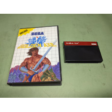 Golden Axe Sega Master System Cartridge and Case
