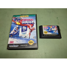 Winter Olympic Games Lillehammer 94 Sega Genesis Cartridge and Case