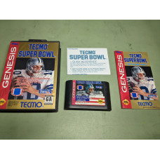 Tecmo Super Bowl Sega Genesis Complete in Box