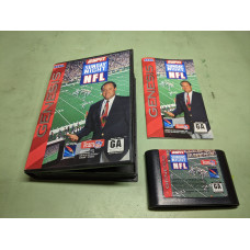 ESPN Sunday Night NFL Sega Genesis Complete in Box