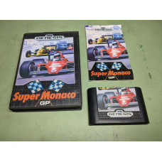 Super Monaco GP Sega Genesis Complete in Box