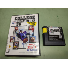 College Football USA 96 Sega Genesis Cartridge and Case