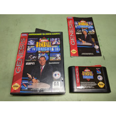 ESPN Baseball Tonight Sega Genesis Complete in Box