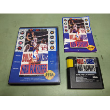 Bulls vs Lakers and the NBA Playoffs Sega Genesis Complete in Box