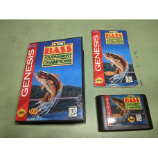 TNN Bass Tournament of Champions Sega Genesis Complete in Box