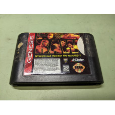 WWF Raw Sega Genesis Cartridge Only
