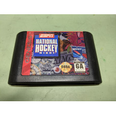 ESPN National Hockey Night Sega Genesis Cartridge Only