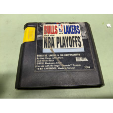 Bulls vs Lakers and the NBA Playoffs Sega Genesis Cartridge Only