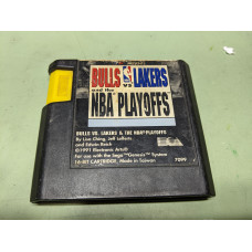 Bulls vs Lakers and the NBA Playoffs Sega Genesis Cartridge Only