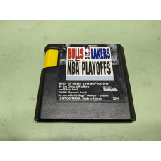 Bulls vs Lakers and the NBA Playoffs Sega Genesis Cartridge Only