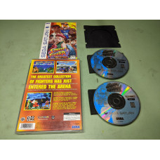 Street Fighter Collection Sega Saturn Complete in Box