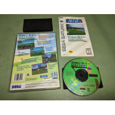 Pebble Beach Golf Links Sega Saturn Complete in Box