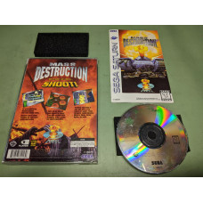 Mass Destruction Sega Saturn Complete in Box