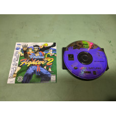 Virtua Fighter 2 Sega Saturn Disk and Manual Only