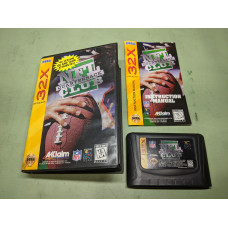 NFL Quarterback Club Sega 32x Complete in Box