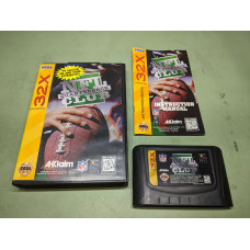 NFL Quarterback Club Sega 32x Complete in Box