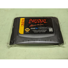 Brutal: Above the Claw Sega 32x Cartridge and Case