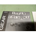 Super Columns Sega Game Gear Disk and Manual