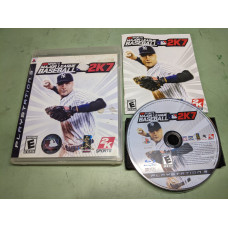 Major League Baseball 2K7 Sony PlayStation 3 Complete in Box