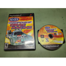 NHRA Championship Drag Racing Sony PlayStation 2 Disk and Case
