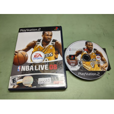 NBA Live 2008 Sony PlayStation 2 Disk and Case