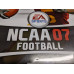 NCAA Football 2007 Sony PlayStation 2 Disk and Case