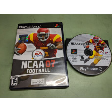 NCAA Football 2007 Sony PlayStation 2 Disk and Case