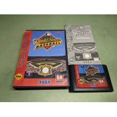 World Series Baseball Sega Genesis Complete in Box