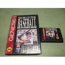Tommy Lasorda Baseball Sega Genesis Cartridge and Case