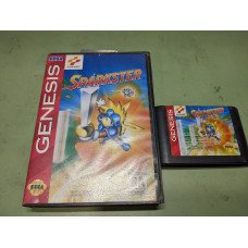 Sparkster Sega Genesis Cartridge and Case