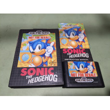 Sonic the Hedgehog Sega Genesis Complete in Box