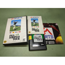 PGA European Tour Sega Genesis Complete in Box