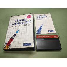 Missile Defense 3D Sega Master System Complete in Box