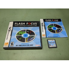 Flash Focus Vision Training Nintendo DS Complete in Box