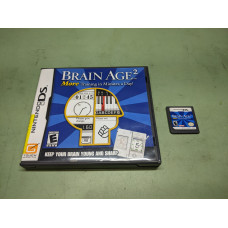 Brain Age 2 Nintendo DS Cartridge and Case