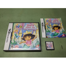 Dora the Explorer Dora Saves the Mermaids Nintendo DS Complete in Box