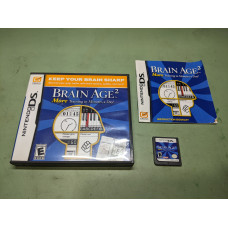 Brain Age 2 Nintendo DS Complete in Box