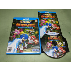 Sonic Boom: Rise of Lyric Nintendo Wii U Complete in Box
