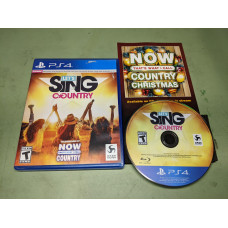 Let's Sing COuntry Sony PlayStation 4 Complete in Box