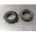 86A017 Crankshaft Timing Gear From 2007 Toyota Rav4 Limited 2.4 Set of 2