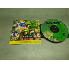 Generator Demo Disc Vol. 2 Sega Dreamcast Disk and Manual Only