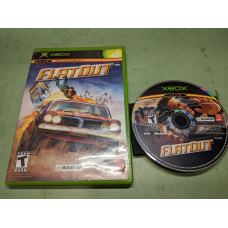 Flatout Microsoft XBox Disk and Case