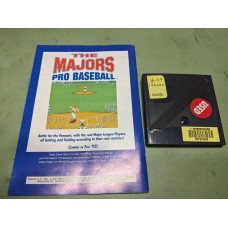 Majors Pro Baseball Sega Game Gear Disk and Manual