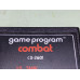 Combat: Tank ,Tank Pong, Invisible Tank, Biplane, Jet Fighter Atari 2600