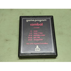 Combat: Tank ,Tank Pong, Invisible Tank, Biplane, Jet Fighter Atari 2600