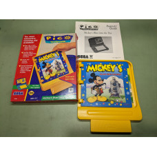 Mickey's Blast Into the Past Sega Pico Complete in Box