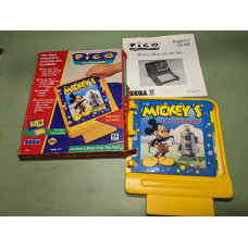 Mickey's Blast Into the Past Sega Pico Complete in Box