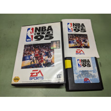 NBA Action '95 starring David Robinson Sega Genesis Complete in Box